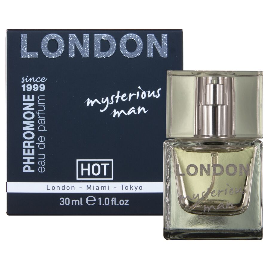 HOT - PROFUMO AI FEROMONI LONDRA UOMO MISTERIOSO 30 ML – Profumi con feromoni maschili