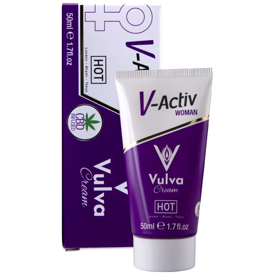HOT - CREMA VULVA CON CBD 50ML – Serie a base di CBD