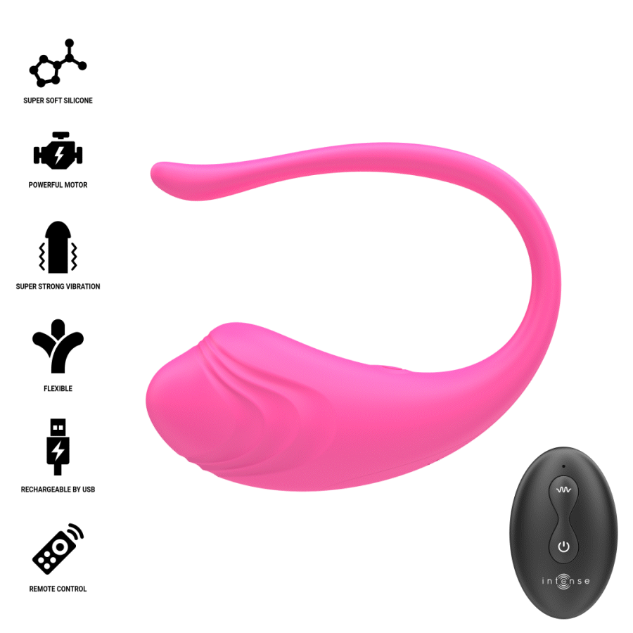 INTENSE - OLIVIA PINK UOVO VIBRANTE CON TELECOMANDO – Uova vibranti – foto 2