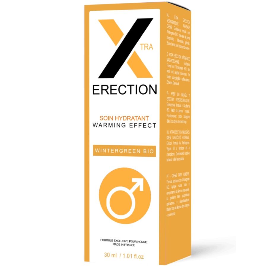 RUF - X ERECTION CREMA EREZIONE EFFETTO CALORE 30 ML – Aumento dell'erezione – foto 3