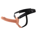 HIDDEN DESIRE - INFERNO GUAINA PER PENE CON STRAP-ON IN SILICONE 18 CM – Estensore del pene con imbracatura