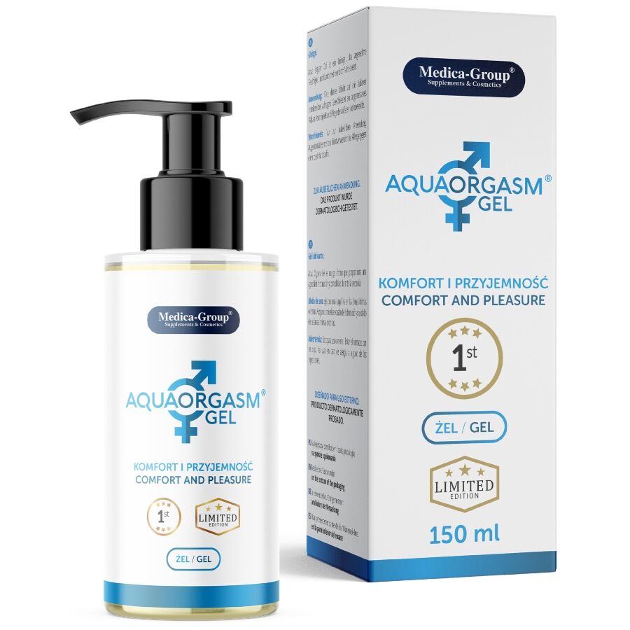 MEDICA GROUP - AQUA ORGASM GEL INTIMO 150 ML – A base d'acqua