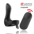 ANBIGUO - ARKADIO STIMOLATORE DEL GLANDE E DEL PERINEO COMPATIBILE CON TECNOLOGIA WIRELESS WATCHME – Telecomando
