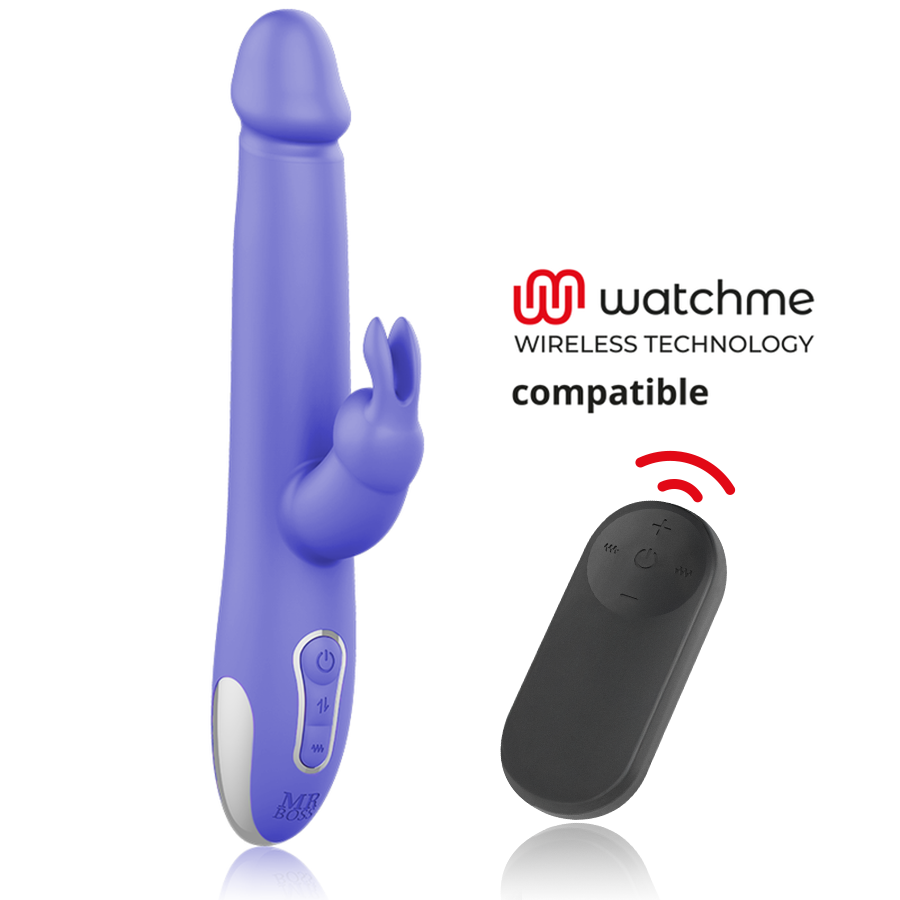 MR BOSS - ARTURO VIBRATORE E ROTATORE + TELECOMANDO WATCHME – Telecomando