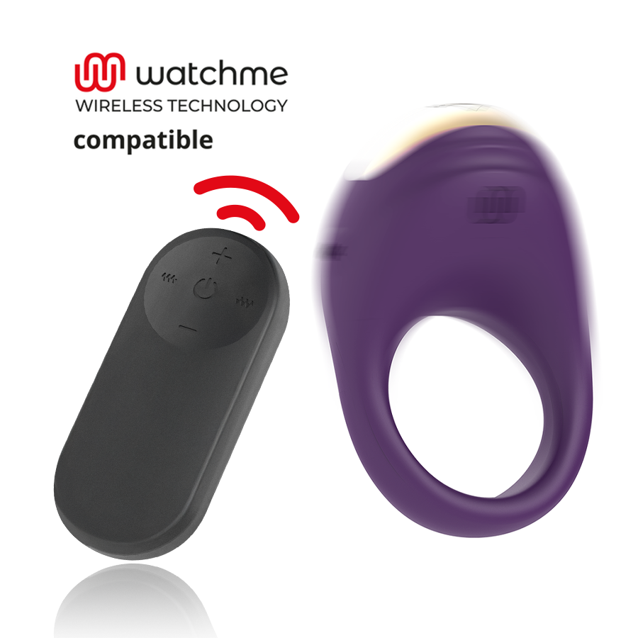 TREASURE - ROBIN ANELLO VIBRANTE + TELECOMANDO WATCHME – Cockring con vibrazione