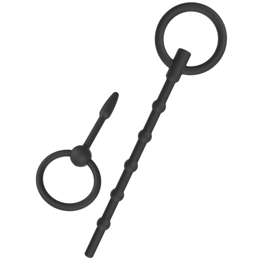 HIDDEN DESIRE - EXTREME ADVANCED SET DI PLUG URETRALI 2 UNITÀ – Dilatatori per il nuovo piacere BDSM