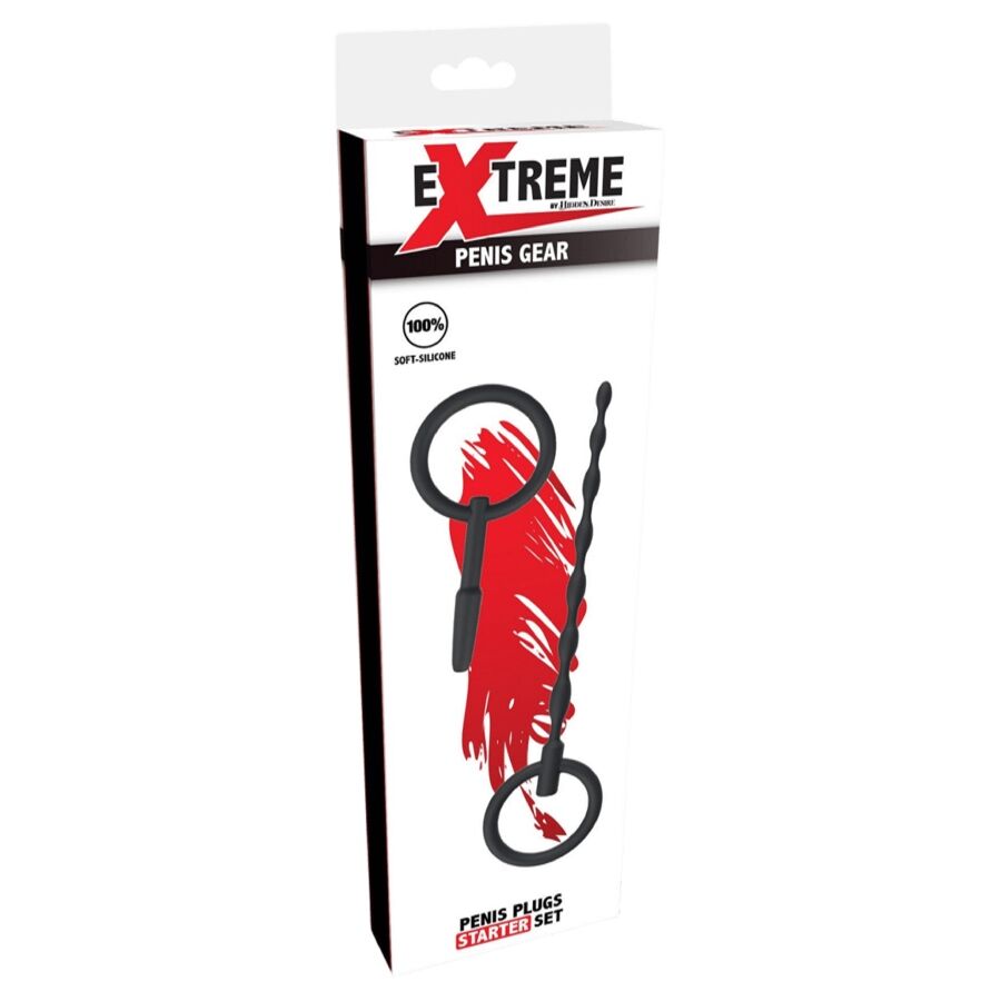 HIDDEN DESIRE - EXTREME STARTER SET DI PLUG URETRALI 2 UNITÀ – Dilatatori per il nuovo piacere BDSM – foto 5