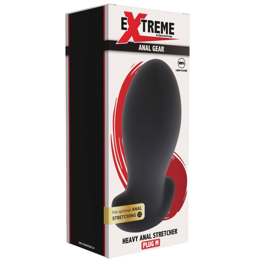 HIDDEN DESIRE - EXTREME HEAVY ANAL STRETCHER PLUG ANALE M – Plug anale BDSM – foto 5