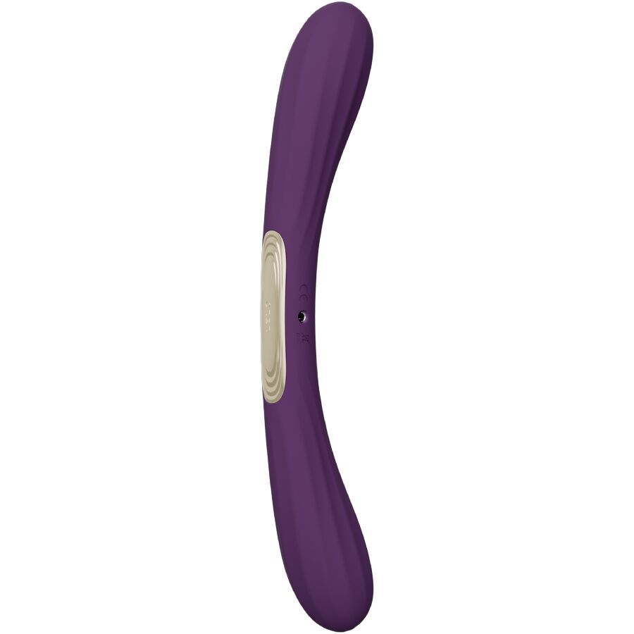 LELO - BOOMERANG VIBRATORE A DOPPIA ESTREMITÀ VIOLA – Vibratore per coppie UD