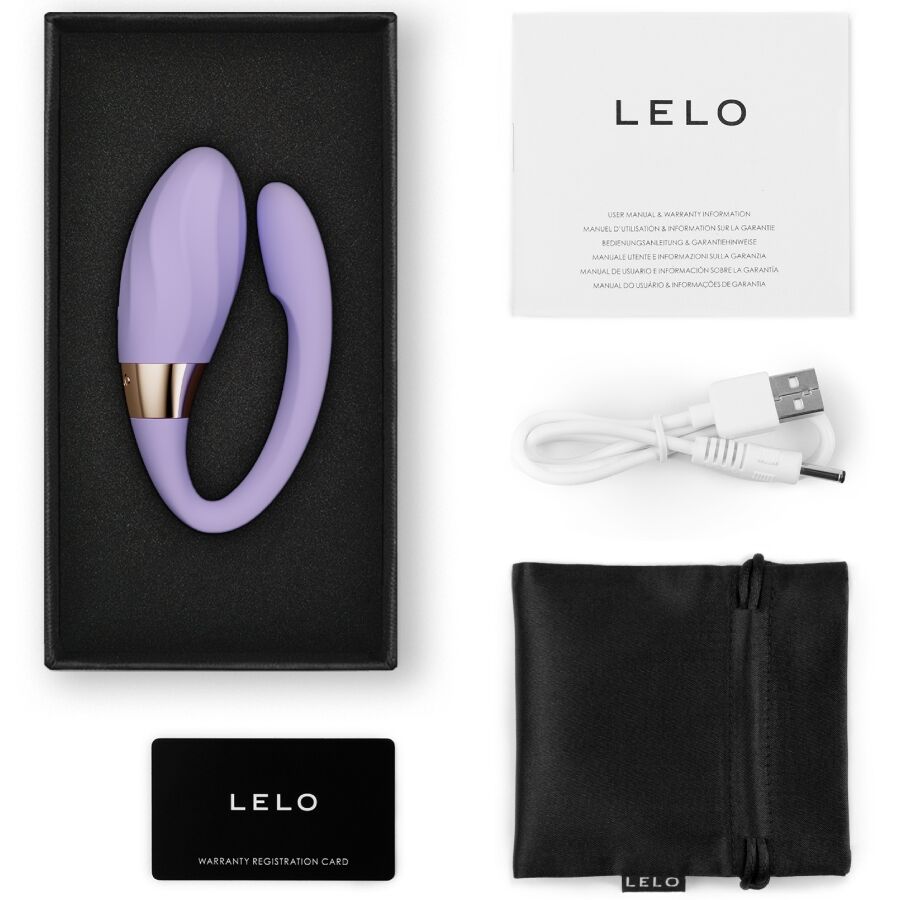 LELO - TIANI VIBRATORE PER COPPIE TWIST LAVANDA – Vibratore per coppie UD – foto 2