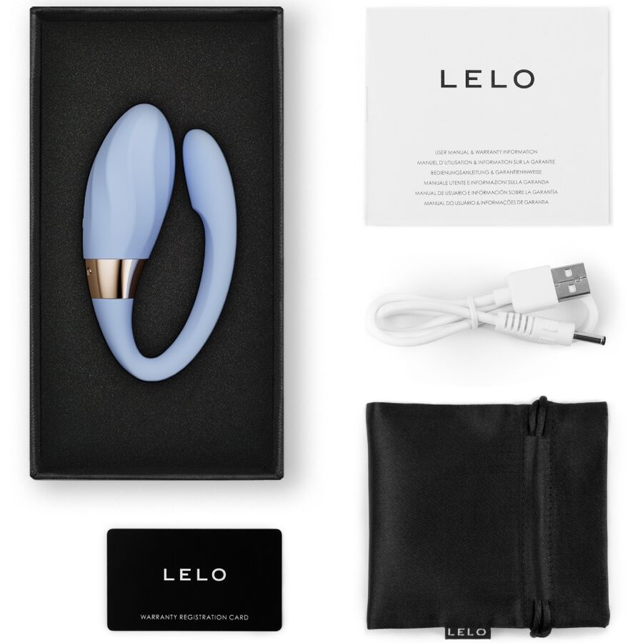 LELO - TIANI VIBRATORE A COPPIE TWIST IN SCHIUMA – Vibratore per coppie UD – foto 2