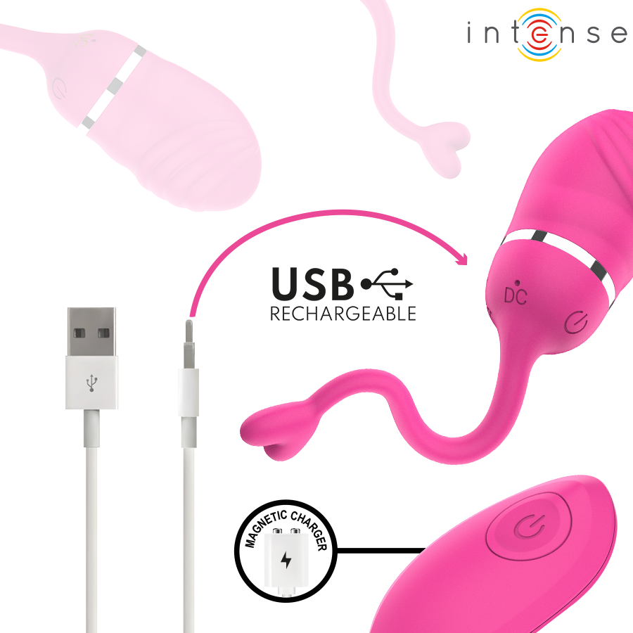 INTENSE - SOOKIE UOVO VIBRANTE CON TELECOMANDO ROSA – Telecomando – foto 8