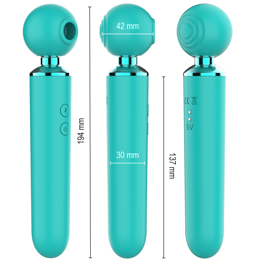 INTENSE - HAMBY ASPIRATORE MULTIFUNZIONE CON ASPIRAZIONE E VIBRAZIONE – Vibratori HI-TECH – foto 9