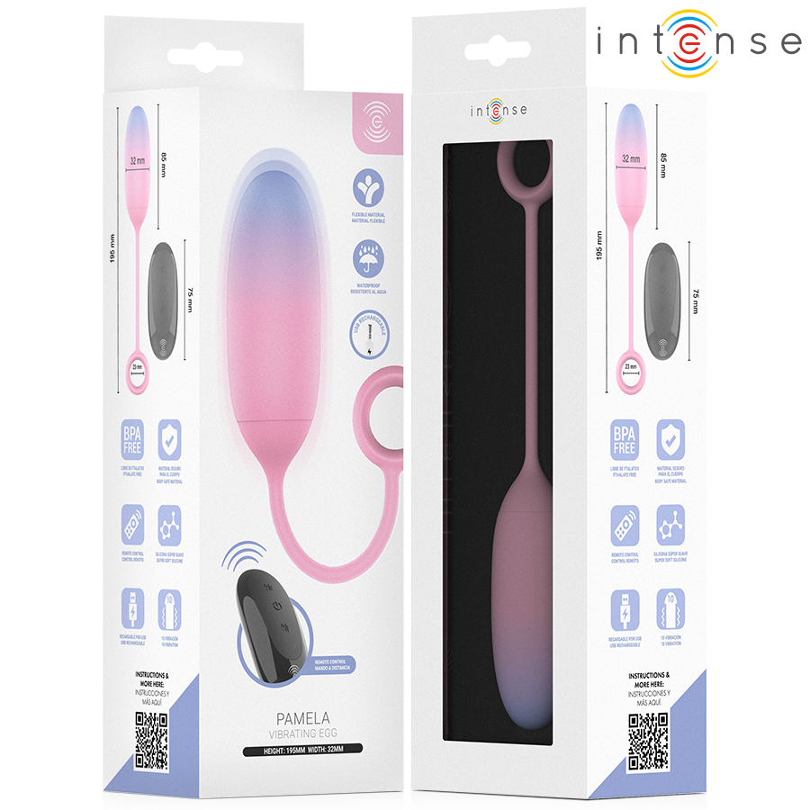 INTENSE - PAMELA VIBRATORE PER PUNTO G GRADIENT – Telecomando – foto 6