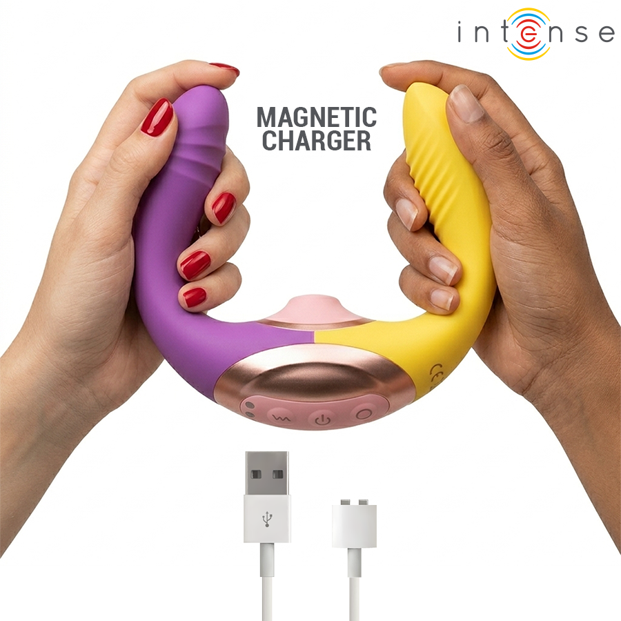 INTENSE - WILLOW  STIMOLATORE A VIBRAZIONE E ASPIRAZIONE 3 IN 1 – Vibratori HI-TECH – foto 3