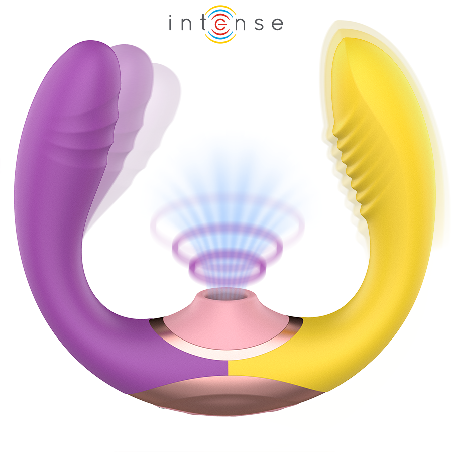 INTENSE - WILLOW  STIMOLATORE A VIBRAZIONE E ASPIRAZIONE 3 IN 1 – Vibratori HI-TECH – foto 4