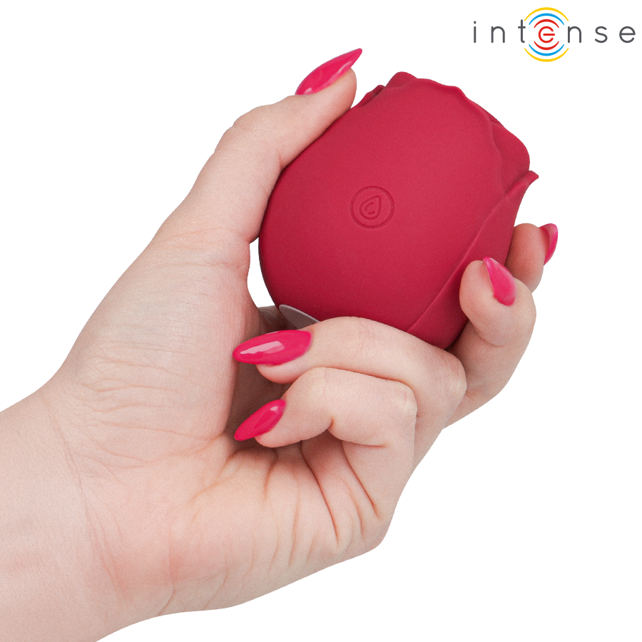 INTENSE - CAMELLIA ASPIRAZIONE CLITORIDEA ROSE BY WAVES BORDEAUX – Per il clitoride – foto 4