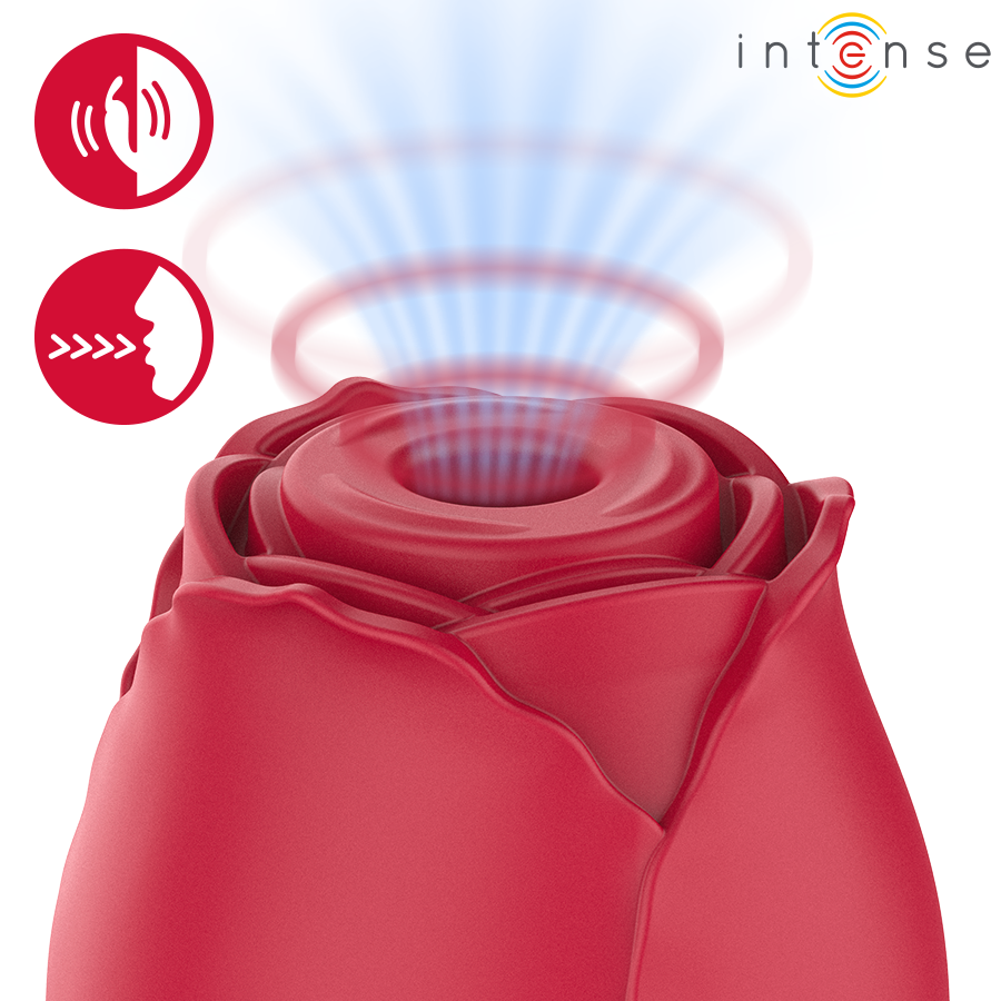 INTENSE - CAMELLIA ASPIRAZIONE CLITORIDEA ROSE BY WAVES BORDEAUX – Per il clitoride – foto 2