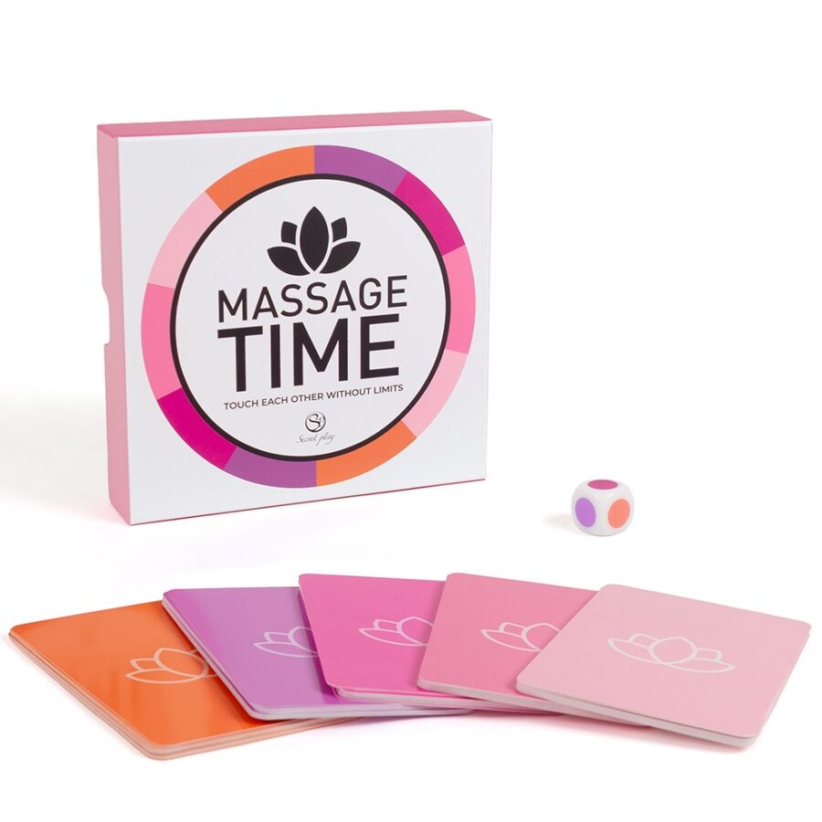 SECRET PLAY - GIOCO DI COPPIA "MASSAGE TIME" – Giochi di coppia