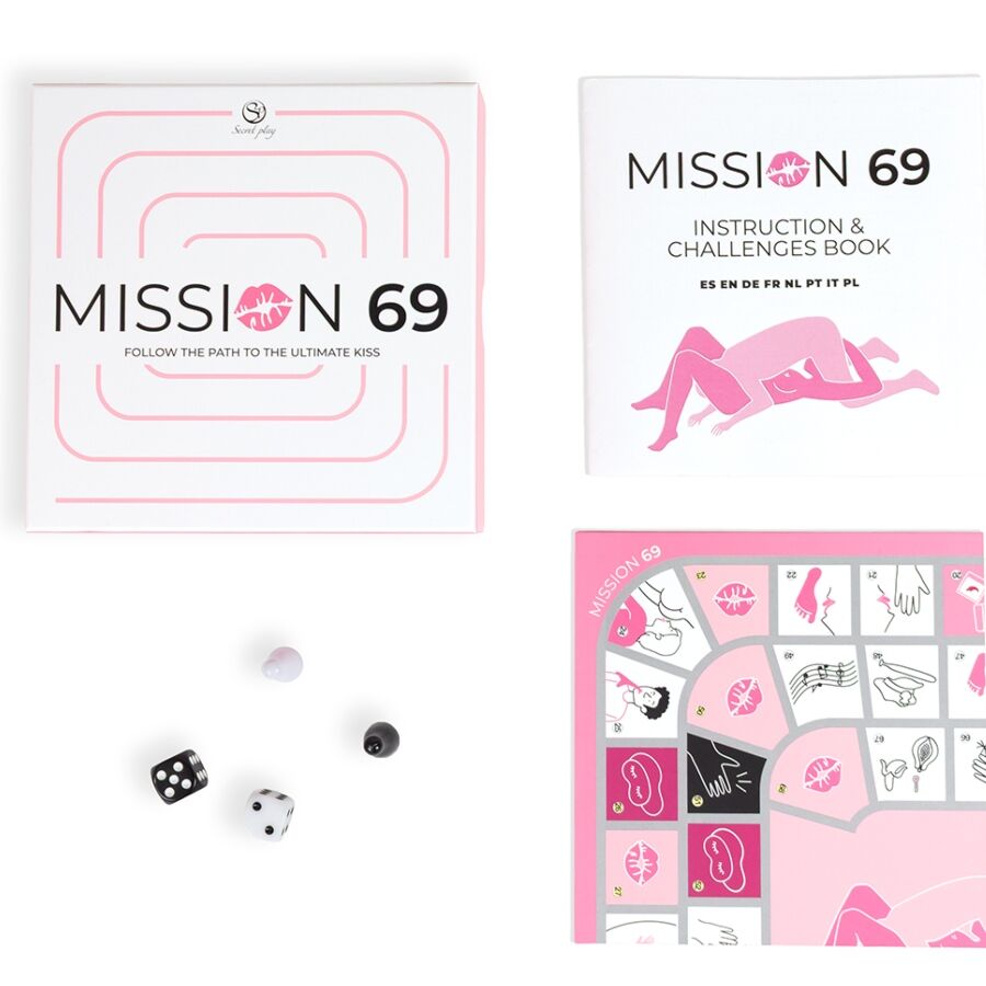 SECRET PLAY - GIOCO DA TAVOLO PER COPPIE "MISSION 69" – Giochi da tavolo – foto 4