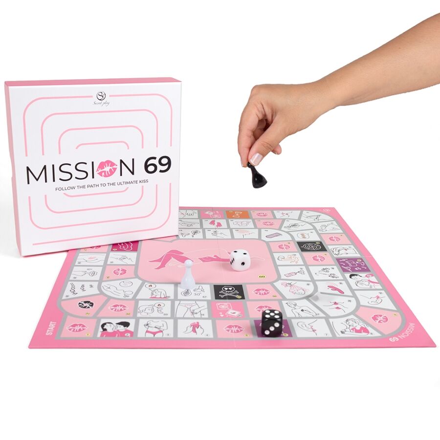 SECRET PLAY - GIOCO DA TAVOLO PER COPPIE "MISSION 69" – Giochi da tavolo