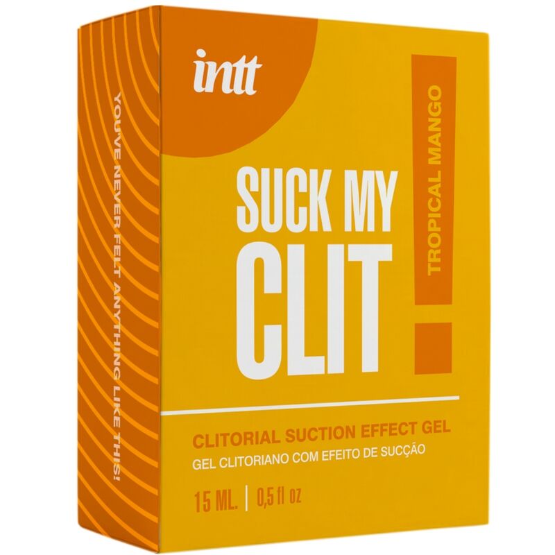 INTT - SUCK MY CLIT GEL EFFETTO ASPIRAZIONE MANGO TROPICALE 15 ML – Intensificatore dell'orgasmo – foto 4