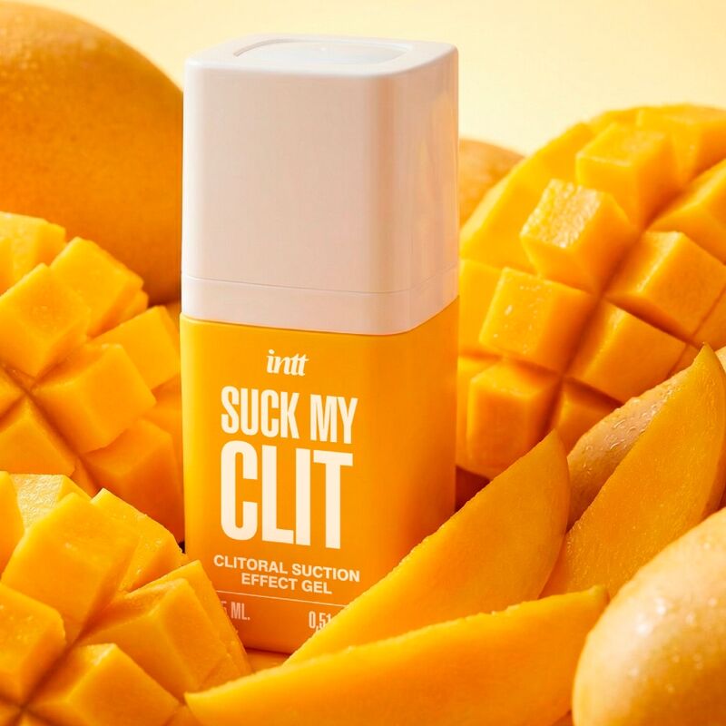INTT - SUCK MY CLIT GEL EFFETTO ASPIRAZIONE MANGO TROPICALE 15 ML – Intensificatore dell'orgasmo – foto 5