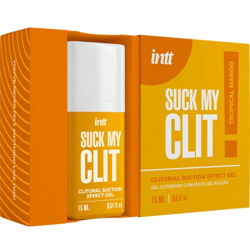 INTT - SUCK MY CLIT GEL EFFETTO ASPIRAZIONE MANGO TROPICALE 15 ML – Intensificatore dell'orgasmo – foto 3