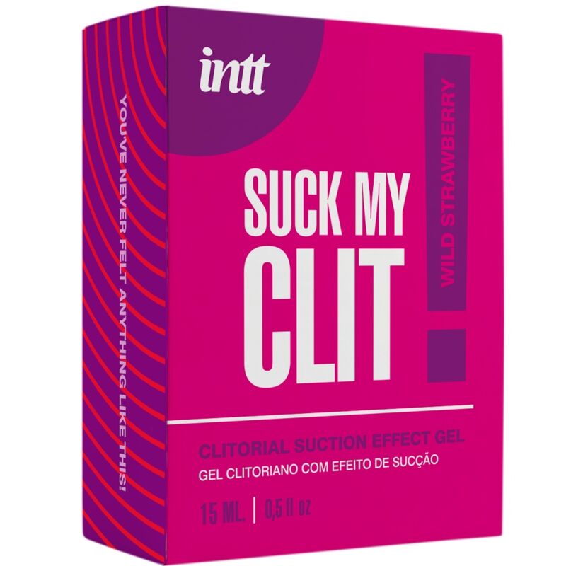 INTT - SUCK MY CLIT GEL EFFETTO ASPIRAZIONE FRAGOLA SELVAGGIA 15 ML – Intensificatore dell'orgasmo – foto 4
