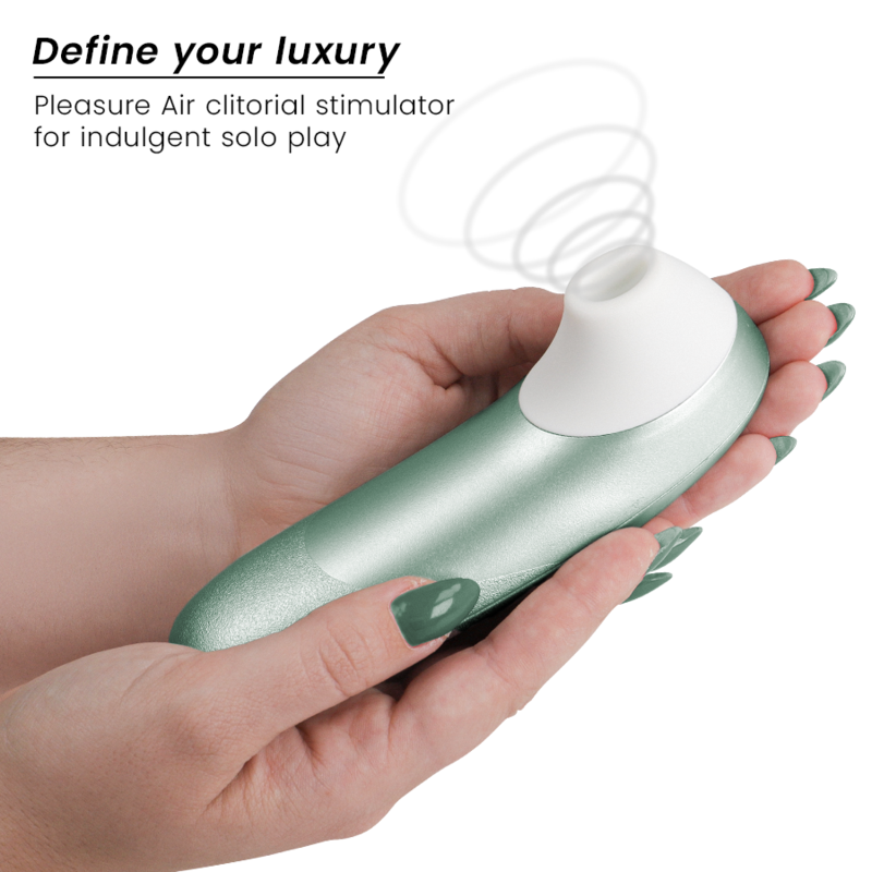 WOMANIZER - STIMOLATORE CLITORIDEO PRO VIBRANTE VERDE SALVIA – Per il clitoride – foto 3