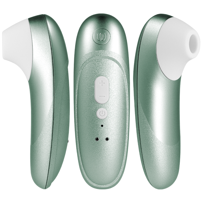 WOMANIZER - STIMOLATORE CLITORIDEO PRO VIBRANTE VERDE SALVIA – Per il clitoride – foto 2