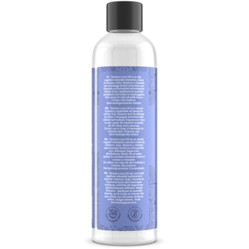 INTIMATELINE - OLIO DA MASSAGGIO TANTRAS LOVE OIL BACIO CALDO 150 ML – Oli da massaggio non aromatizzati – foto 4