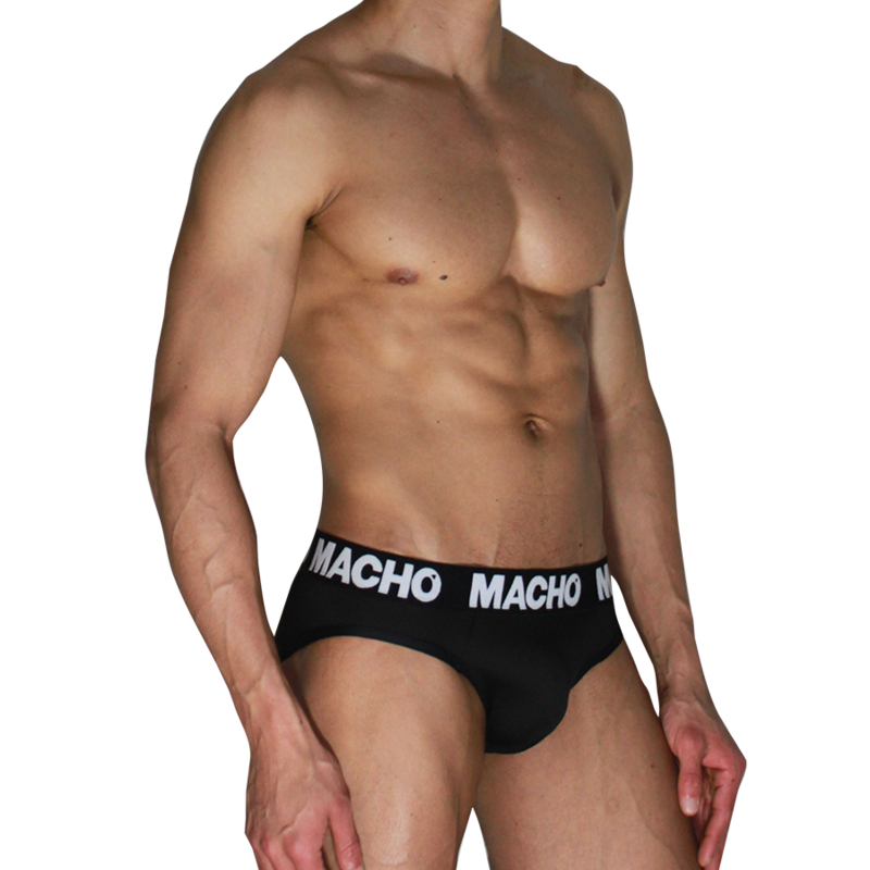 MACHO - MCH007 CLASSIC SLIP BLACK + BLACK S – Scivola