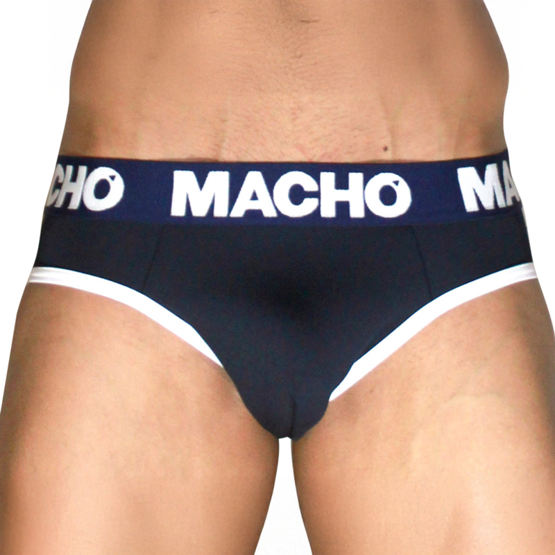 MACHO - MCH008 CLASSIC SLIP BLU NAVY – Scivola – foto 2