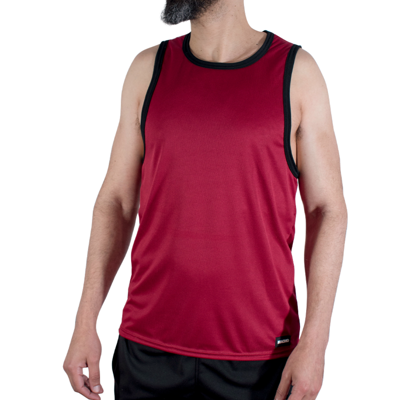 MACHO - CMV003 T-SHIRT DA PALESTRA MARRONE L/XL – Magliette da uomo