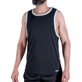 MACHO - CMV004 T-SHIRT DA PALESTRA NERA L/XL – Magliette da uomo