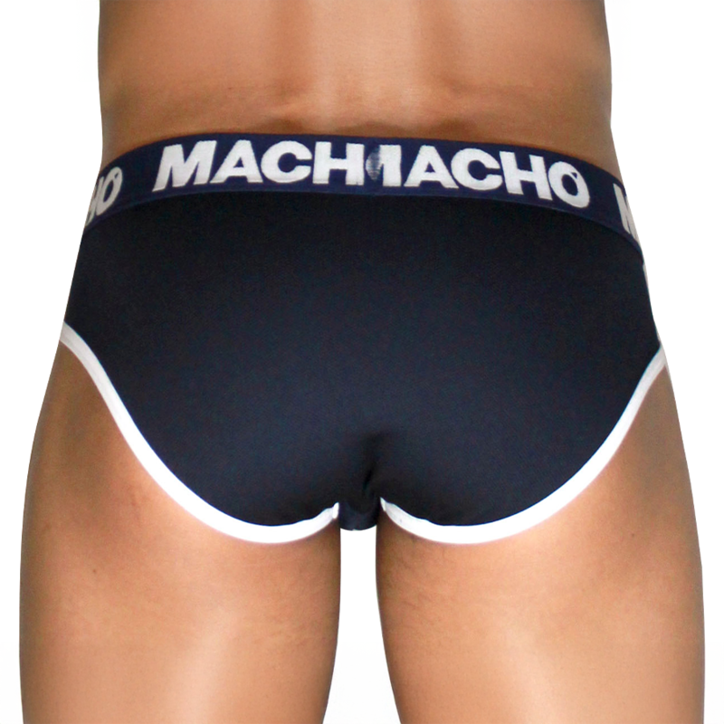 MACHO - MCH008 CLASSIC SLIP BLU NAVY L – Scivola – foto 3