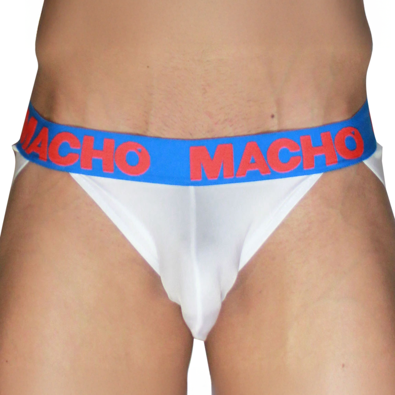 MACHO - MX29AZ GIUBBOTTO BIANCO + BLU SCURO XL – Sospensori