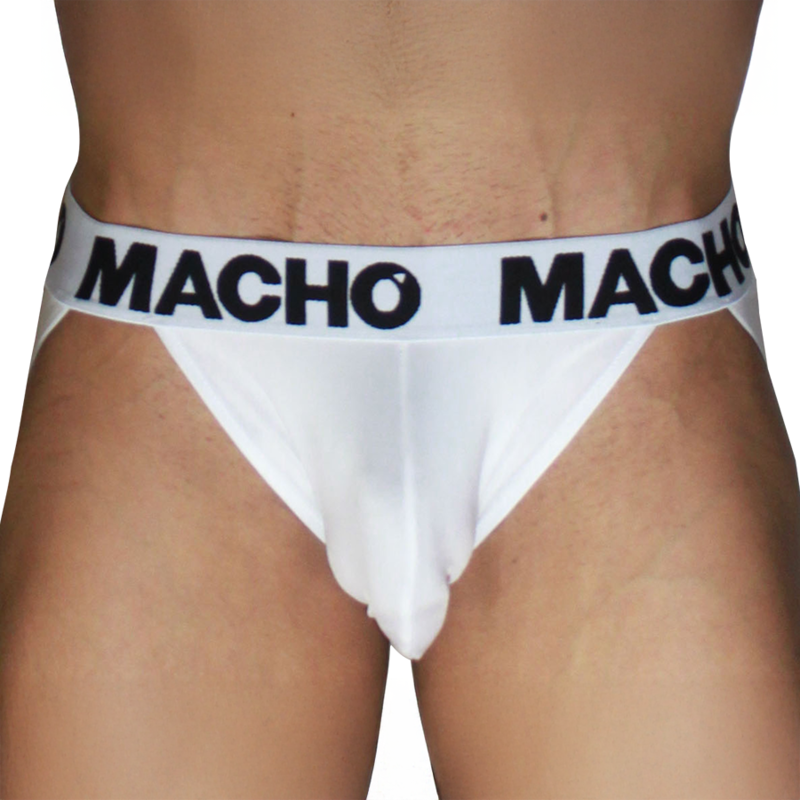 MACHO - MX29BL JOCK BIANCO + BIANCO M – Sospensori