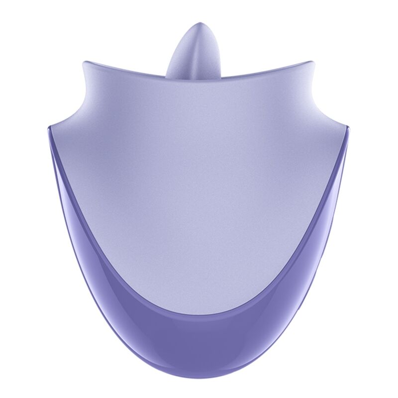 SATISFYER - TONGUE DANCER STIMOLATORE CLITORIDEO CON VIBRAZIONI E PULSAZIONI LILLA – Per il clitoride – foto 4