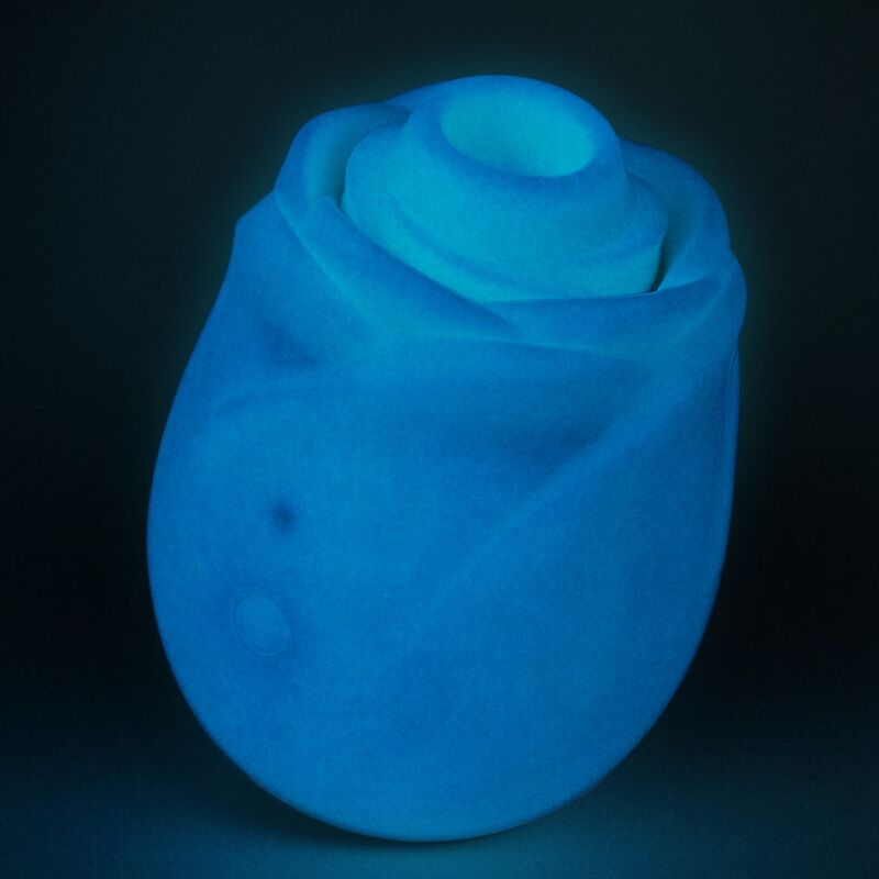 ROMP - ROSE STRUMENTO DI ASPIRAZIONE CLITORIDEA GLOW CHE SI ILLUMINA AL BUIO – Stimolatore d'aria con vibrazione – foto 10