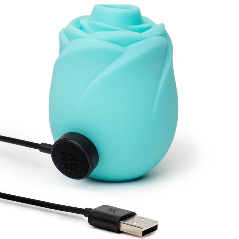 ROMP - ROSE STRUMENTO DI ASPIRAZIONE CLITORIDEA GLOW CHE SI ILLUMINA AL BUIO – Stimolatore d'aria con vibrazione – foto 8