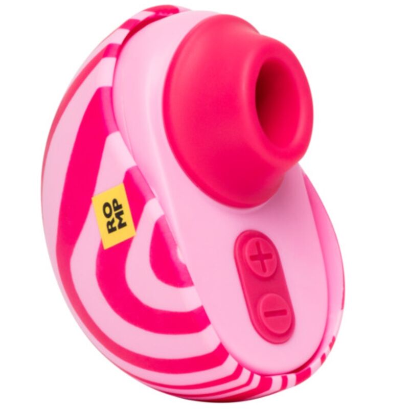 ROMP - SPIN CLITORAL SUCTION ANTITUDE WITH ROTATING OPENING AND CHIUSURE – Stimolatore d'aria con vibrazione