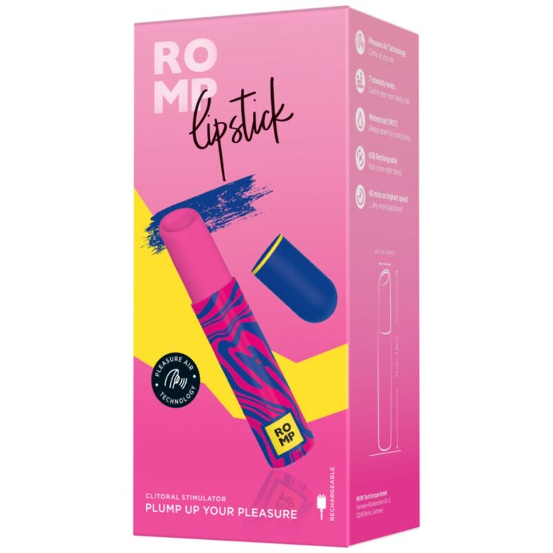 ROMP - ROSSETTO STIMOLANTE CLITORIDEO A 7 LIVELLI – Per il clitoride – foto 7