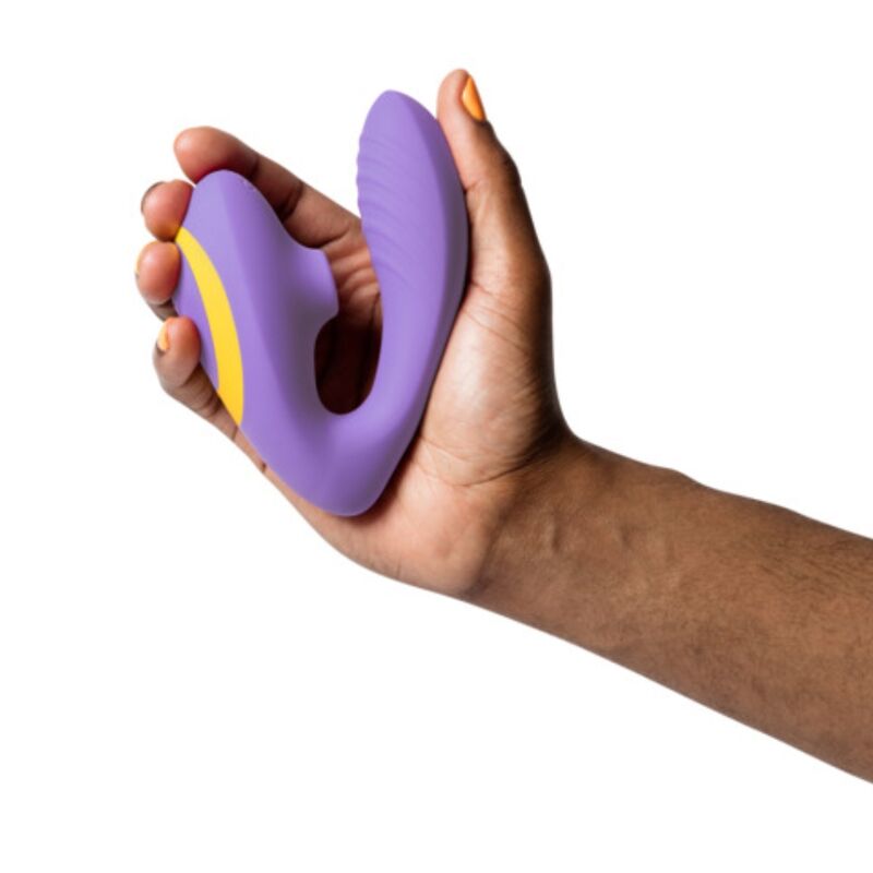 ROMP - REVERB STIMOLATORE DEL PUNTO G E DISPOSITIVO DI ASPIRAZIONE CLITORIDEA REVERB VIOLA – Stimolatore d'aria con vibrazione – foto 6