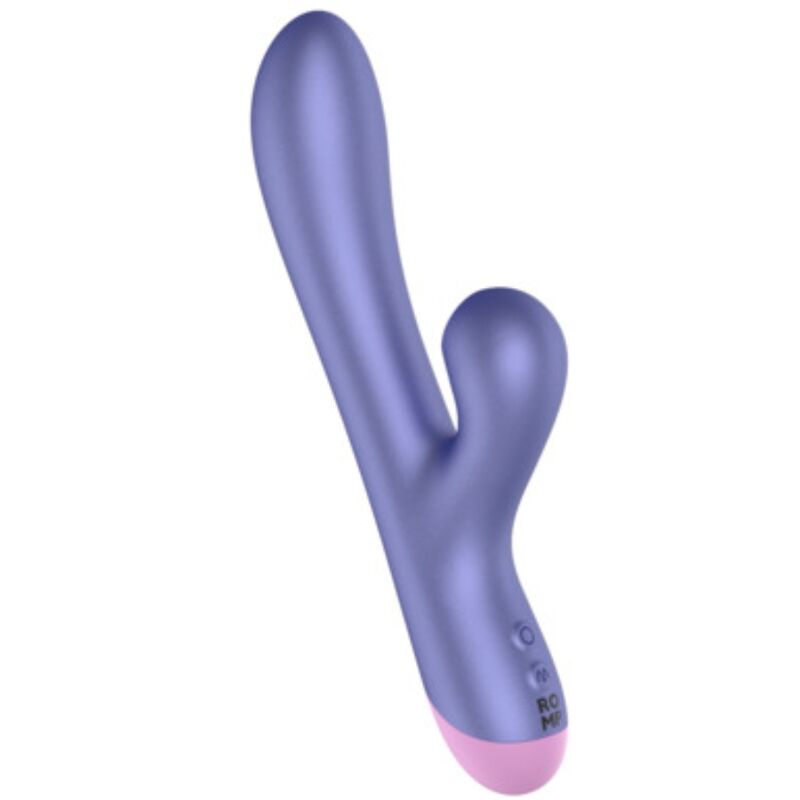 ROMP - PULSE VIBRATORE ELETTRICO BLU RABBIT PER LA SENSIBILITÀ DEL PUNTO G – Vibratori di coniglio – foto 4