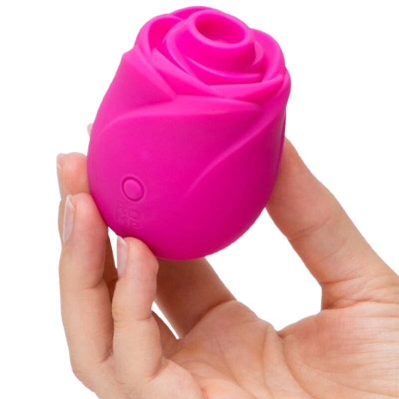 ROMP - ROSE STRUMENTO DI ASPIRAZIONE CLITORIDEA A FORMA DI ROSA – Stimolatore d'aria con vibrazione – foto 2