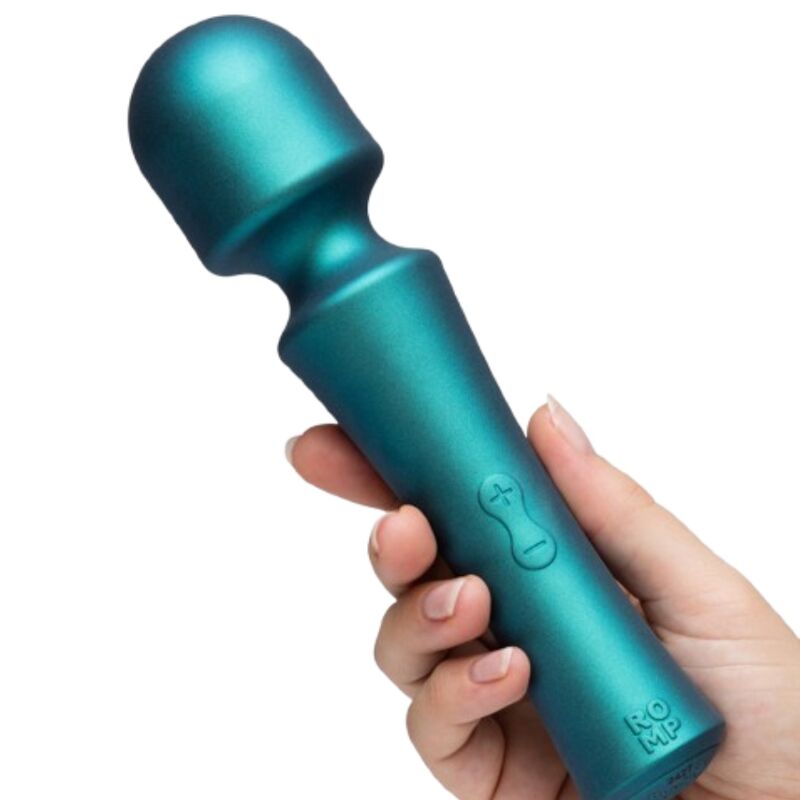 ROMP - PRESTO MINI VIBRATORE A BACCHETTA CON TESTINA FLESSIBILE VERDE – Vibratore WAND – foto 2