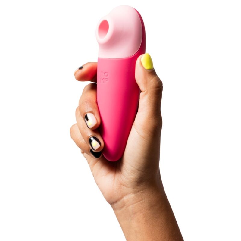 ROMP - SHINE X ASPIRAZIONE CLITORIDEA 10 LIVELLI ROSA – Stimolatore d'aria con vibrazione – foto 2