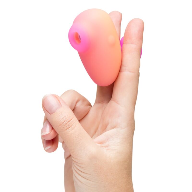 ROMP - KISS VIBRATORE DA DITO RICARICABILE CON ASPIRAZIONE CLITORIDEA – Stimolatore d'aria con vibrazione – foto 2